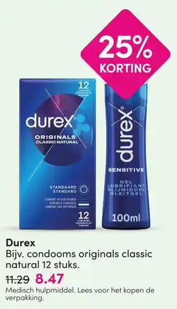 DA Durex originals classic natural aanbieding