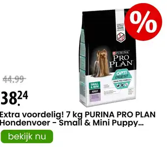 Zooplus Purina pro plan aanbieding