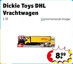 Kruidvat Dickie Toys DHL Vrachtwagen aanbieding