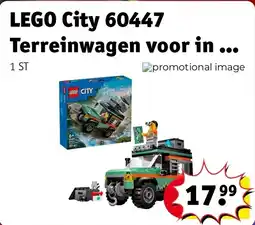Kruidvat LEGO City 60447 Terreinwagen voor in de Bergen aanbieding