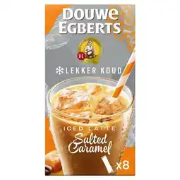 Trekpleister Douwe Egberts Salted Caramel Oploskoffie aanbieding