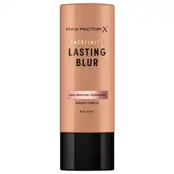 Kruidvat Max Factor Facefinity Lasting Blur N110 Honey Skin-Smoothing Foundation aanbieding