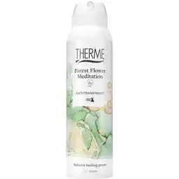 Kruidvat Therme Forest Flower Meditation Antitranspirant Spray aanbieding