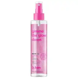 Kruidvat B. Tan Gimme The Glow Down Facial Tan Mist aanbieding
