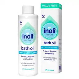 Kruidvat Inoli Baby Intensief Vettende Badolie aanbieding