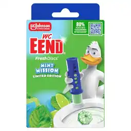 Kruidvat WC Eend Mint Mission Fresh Discs Houder aanbieding