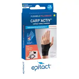 Kruidvat Epitact Carp Activ Recht Flexibele Polsbrace aanbieding