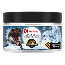 Kruidvat Kruidvat Jurassic World Mosasaurus Power Grip Extreme Hold Styling Gel aanbieding