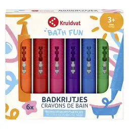 Kruidvat Kruidvat Bath Fun Badkrijtjes aanbieding