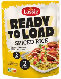 Albert Heijn Lassie Ready to load spiced rice aanbieding