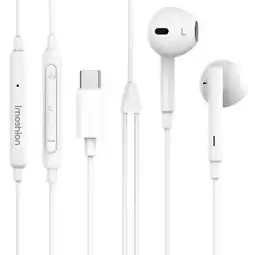 ANWB Imoshion Wired in-ear headset Type-C Wit aanbieding