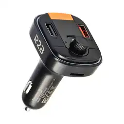 ANWB R2B Bluetooth FM Transmitter Auto Autolader Zwart aanbieding