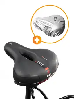 ANWB R2B Fietszadel met Waterdichte Zadelhoes Zwart aanbieding