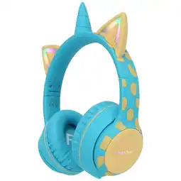 ANWB Imoshion Kinder Koptelefoon Unicorn Blauw aanbieding