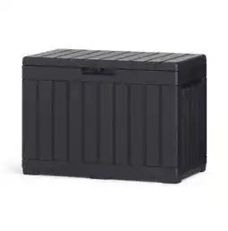 ANWB Keter Kentwood Opbergbox 190L Grijs aanbieding