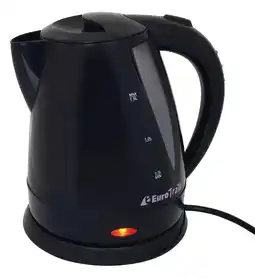 ANWB Eurotrail Waterkoker 1,5 liter 230V 900W Zwart aanbieding