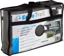 ANWB Eurotrail Tenttapijt 250x200 cm Zwart aanbieding