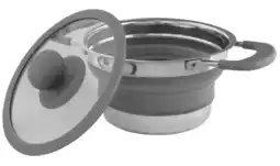 ANWB Eurotrail Opvouwbare Pan met deksel S Grijs aanbieding