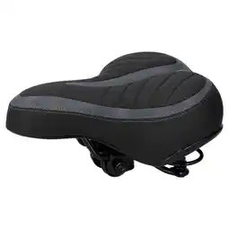 ANWB Dunlop Fietszadel Gel 26 x 23 cm Zwart aanbieding