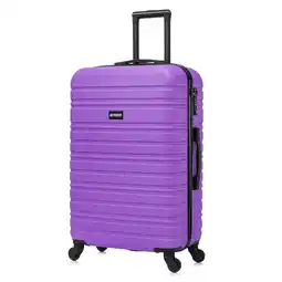 ANWB Blocktravel Reiskoffer M ABS 74L met TSA-slot en 360° wielen Paars aanbieding