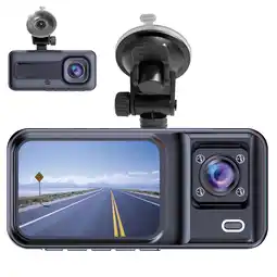 ANWB Denver CCT2500 Dashcam FullHD Dual 120° Groothoek Zwart aanbieding