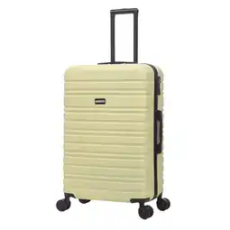 ANWB Blocktravel Reiskoffer L ABS 95L met TSA-slot en 360° wielen Geel aanbieding