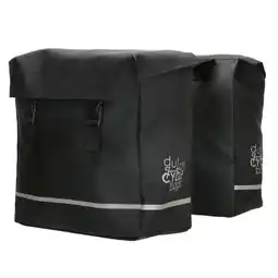 ANWB Beagles Dutch Cycle Dubbele fietstas 40L Zwart aanbieding