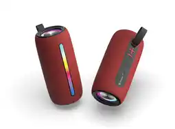 ANWB Denver Bluetooth Speaker Lichteffect TWS-pairing Rood aanbieding