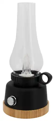 ANWB Eurotrail Wind Lamp Oplaadbare Met Dimmer Zwart aanbieding
