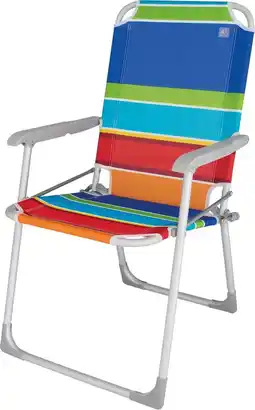 ANWB Eurotrail Campingstoel Béziers Multicolor Blauw aanbieding