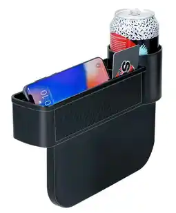 ANWB Dunlop Autostoelorganizer Zwart Zwart aanbieding