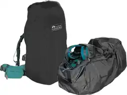 ANWB Active Leisure Regenhoes / Transporthoes 55L Zwart aanbieding