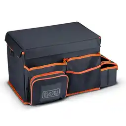 ANWB Black+decker Kofferbak organizer Zwart aanbieding