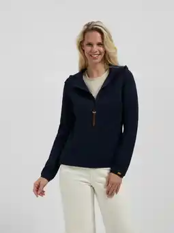 ANWB Mgo Bella Dames Outdoorvest Blauw aanbieding