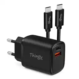 ANWB Thingy Snellader 35W USB-A & USB-C Met Kabel aanbieding