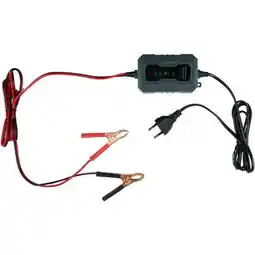ANWB Dunlop Druppellader 6/12V 1A voor scooter en motor Zwart aanbieding