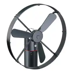ANWB Caliber PowerSnap 12V Ventilator 540 CFM met LED Grijs aanbieding