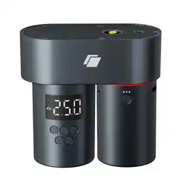 ANWB Caliber PowerSnap 12V Draadloze Bandenpomp 150psi Grijs aanbieding