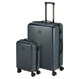 ANWB Princess Traveller PT-01 Evo Tweedelige Kofferset SL 133 liter Blauw aanbieding