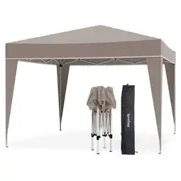 ANWB Lifegoods Partytent 3x3 m Zand aanbieding