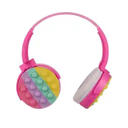 ANWB Volkano Kids Fidget Series koptelefoon roze kinderen Roze aanbieding