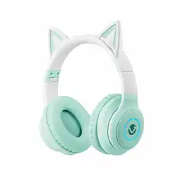 ANWB Volkano Kids Whisker Bluetooth koptelefoon kinderen Groen aanbieding