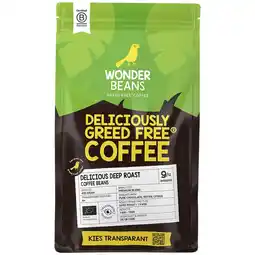 Albert Heijn WonderBeans Delicious deep roast coffee beans aanbieding