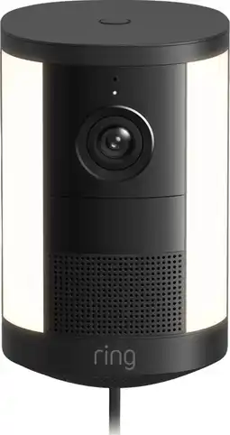 Coolblue Ring Spotlight Camera 2e Generatie Stekker Zwart aanbieding