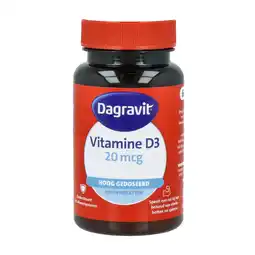 De Online Drogist Dagravit Vitamine D 20mcg Tabletten aanbieding
