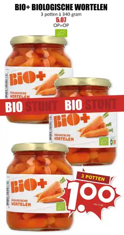 De Boerenschuur Bio+ biologische wortelen aanbieding