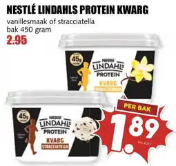 De Boerenschuur Nestlé Lindahls Protein Kvarg aanbieding