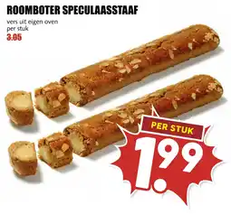 De Boerenschuur roomboter speculaasstaaaf aanbieding