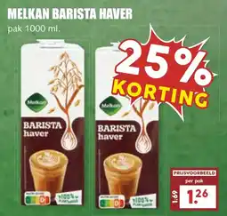 De Boerenschuur Melkan barista haver aanbieding