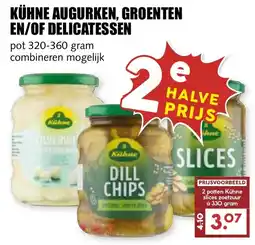 De Boerenschuur Kühne augurken, groenten en/of delicatessen aanbieding